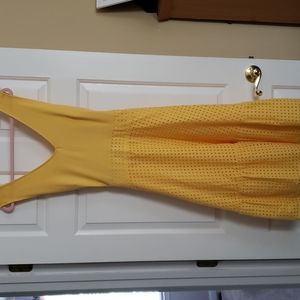 NEW YORK & Co.Dress, Yellow, size L
